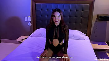 My petite cute slutty friend gets fucked hard - Allison Sweet FULL