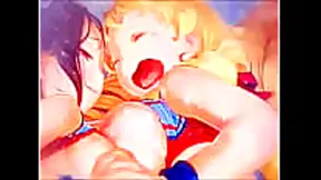 Anime Duo Eroge Tinklebell Rondo Blowjob & Creampie Orgy