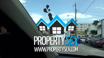 Busty Blonde Agent Turns Rental Into Sizzling POV Sex