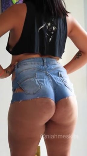 Stepmom wearing lewd outfit