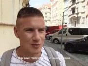 CZECH HUNTER 447 -  Tourist Gets Approached By Stranger & Offers Cash For Ass