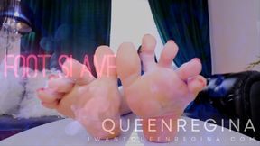 Foot slave  JOI