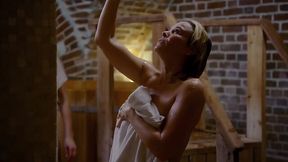 Chelsea Handler Luxuriates Topless in Steamy Spa Session