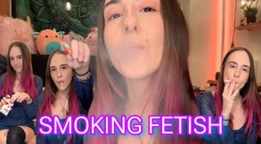 Smoking Fetish: covering you in my smoke