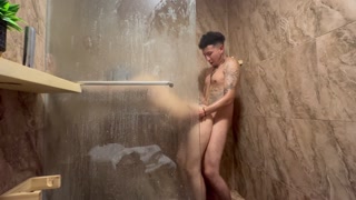 My roomie fucks me while I take a bath!! It makes me come in the shower.