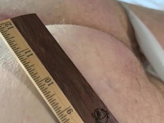 Spreading amateur ass wide POV