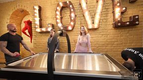 Her Pussy&#x1F32E;&#xFE0F; Wins The Air Hockey Match