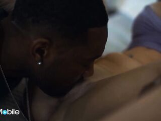 ADULTMOBILE - Sexy Ideal MILF Takes A Wild Ride On Her Husband's Brother's Biggest Black Penis Until This chick Orgasms