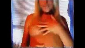 Delicious Body Inexperienced Twat Fucking On Computer Chair L09