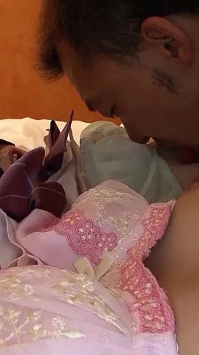 Epic moment from &quot;Two Petite Asian Step Sister seduce to Deforation Sex by old Guy&quot;