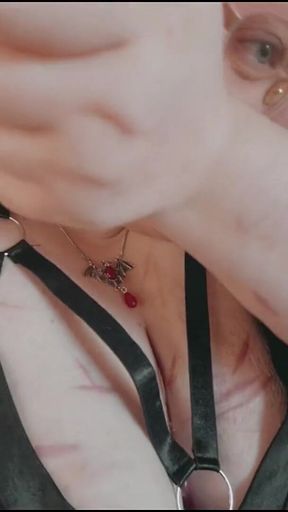 Don't You Love a Stupid Whore Fucking Their Throat and Slobbering on a Dildo?