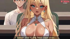 Sex Lesson - Day 3, BDSM Spank & Slave Lesson