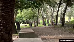 Felix Harries joins a stranger to give pleasure and hard pounding