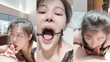干爹用肉弹射死我---强制深喉/极限深喉/口水拉丝/眼泪鼻涕/口枷深喉/呕声/颜射/口交/deepthroat/blowjob/facefucking/sub/羞辱/snot/spit fetish/spitting
