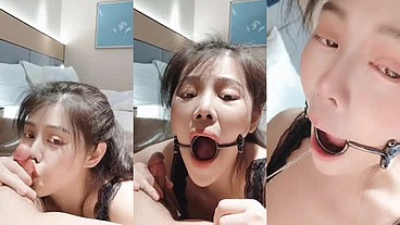 干爹用肉弹射死我---强制深喉/极限深喉/口水拉丝/眼泪鼻涕/口枷深喉/呕声/颜射/口交/deepthroat/blowjob/facefucking/sub/羞辱/snot/spit fetish/spitting