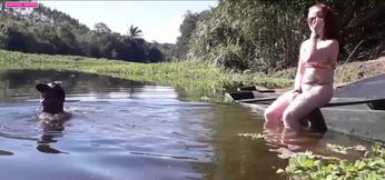 I WENT FISHING WITH MY STEPFATHER AND HE TOLD ME TO TAKE A BATH IN JUST MY PANTIES