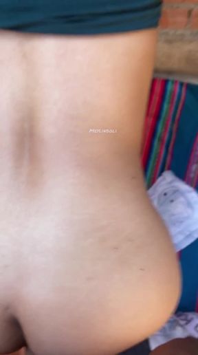 Spectacular moment from &quot;18-YEAR-OLD CHOLITA PACE&Ntilde;A FUCKED BY HER NEIGHBOR BEFORE GOING TO SCHOOL&quot;