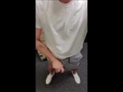 Huge White Cock Alone in Office Building justa9er dot com Chase Timber