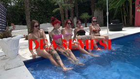 Pool teasing