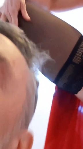 Amateur Blonde Mature Wife Enjoys Evening Sex