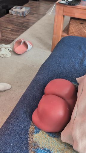 Hairy Stepdaddy Rimming and Railing His Fuck Toy and Cums a Lot