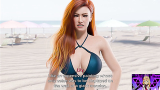 Super-fucking-hot THREE DIMENSIONAL Stunners Disrobe & Pound