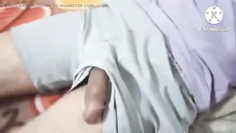 First Time Touching My Stepbrother's Huge Monster Cock