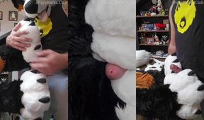 Furry Step-Bro Paw Teases Edges Me To Gushing Cum Destruction