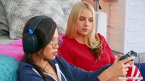 Stepmommies Lick Coeds - A Lazy Fisting Saturday 1 - Sarah Vandella
