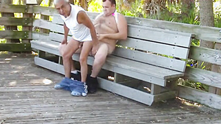 older gays have sex in public park 15