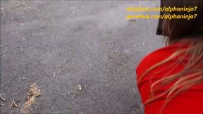 Quick Risky Doggystyle in the Car Park