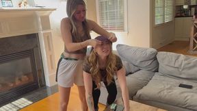 London and Stella Atomic Wedgie Fight