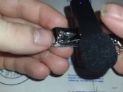 Clipping my fingernails while trying to get those noises