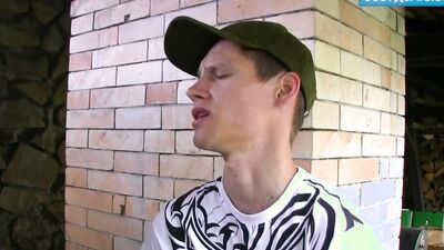 Steve Maxx fisting a German boy for the first time - raw and raw!