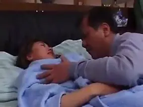 Seductive Japanese Cougar Gets Plastered With Cream by Housemates