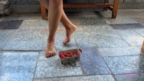 Sneaker-Girl Gym-Lady - Strawberries Crush