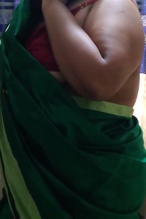 55 Year Old Indonesian Sexy Stepaunty Talking on the Phone When a Guy Fucked Her &amp; Cums a Lot