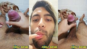 cum inside a condom, d. the cum and cum a second time - camilo brown