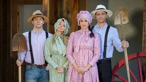 Busty Step Moms Pristine Edge & Penny Barber Swap And Bang Hard Their Amish Step Sons - Swap