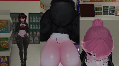 Risky Coworker Sucks Your Dick While Customers Watch in the Store