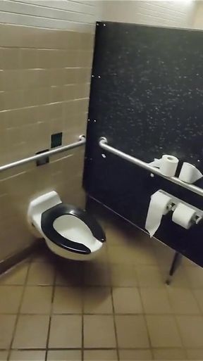 Caught Restroom Sloppy Seconds Confession at Hotel