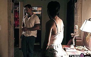 Stepdaughters girlfriend Brooklyn Gray put to the test by concerned dad