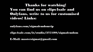 Sigma Femdom - Ballbusting in Denise's Dungeon