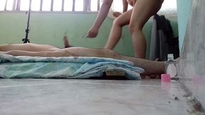 a mi vecina le gusta calbalgar mi verga con sus grandotas nalgas y su cono jugoso