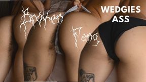 Wedgies for My Juicy Hairy Ass: Pull, Spank & Worship This Bushy Booty