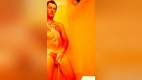 me in a shower