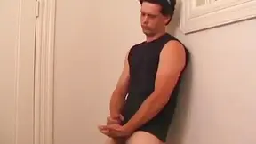 Kalvin Riley Strokes His Cock