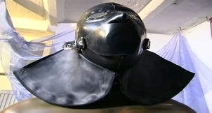 Bdsm action with masked chick