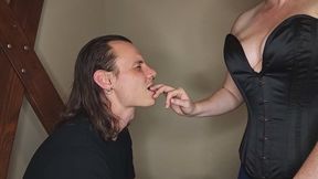 Sensual Hand Biting - watch as Matt woods sensually bites my fingers and hand leaving delicious marks with his front teeth and molars. Listen to my moans that turn into gasps as the intensity increases- Starring Goddess Scarlet Skye and Matt Woodz