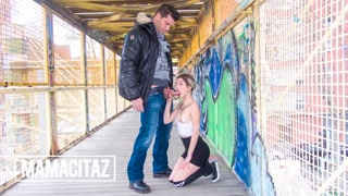 Petite Alt Slut Risky Outdoor Fuck With Spanish Stud - MAMACITAZ